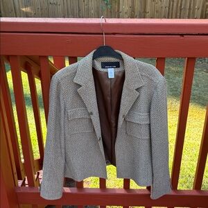 Jones New York Chic Tweed Blazer